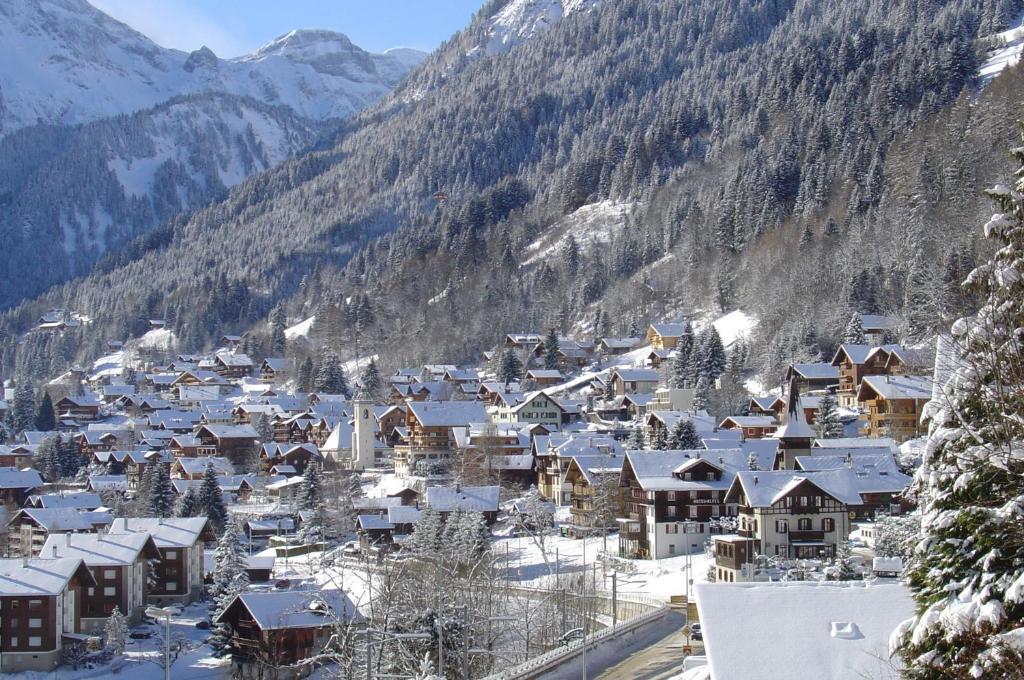 Hotel De La Paix Champéry Buitenkant foto