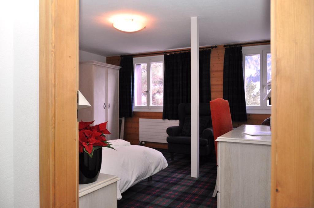 Hotel De La Paix Champéry Kamer foto
